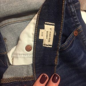 Madewell 9inch High-Rise Skinny Jeans